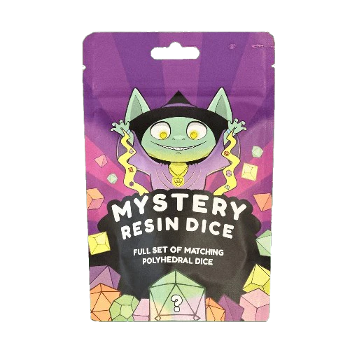 Mystery Dice Goblin - Halloween Mystery Polyhedral Dice Set