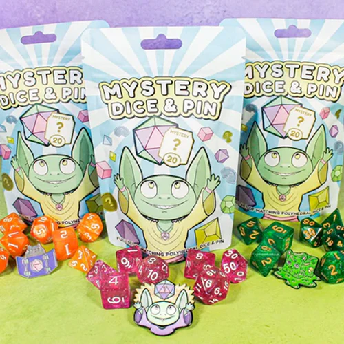 Mystery Dice Goblin - Mystery Dice & Pin Set