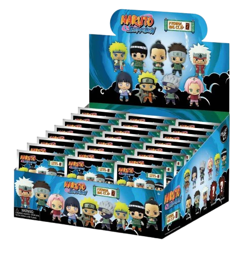 Naruto Shippuden - Series 01 3D Character Bag Clip Blind Bag - Image 2