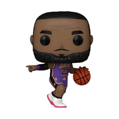 NBA Legends - Lakers: Lebron James #172 Funko Pop! - Image 2