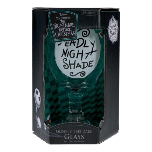 Nightmare Before Christmas - Glow In The Dark Glass - Image 2