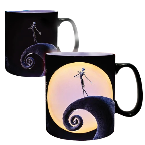Nightmare Before Christmas - Jack & Moon Heat Change Mug - Image 2