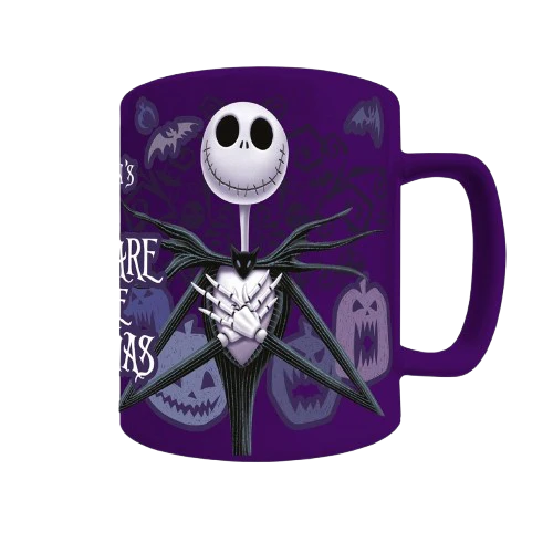 Nightmare Before Christmas - Jack Skellington Fuzzy Mug - Image 2
