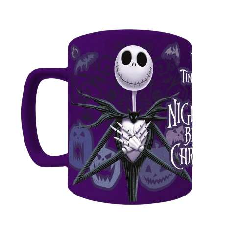 Nightmare Before Christmas - Jack Skellington Fuzzy Mug - Image 3