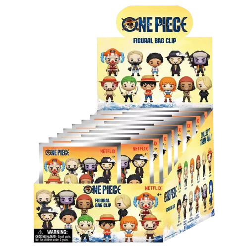 One Piece - Netflix Live Action Series 1: 3D Character Bag Clip Blind Bag - Image 3