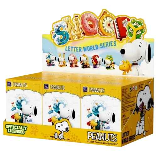 Peanuts - Snoopy Letter World Building Block Blind Box