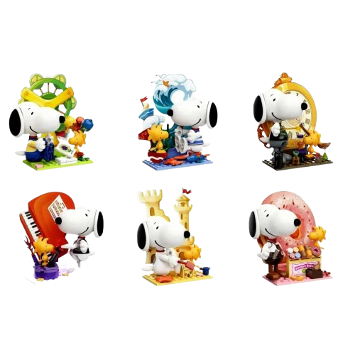 Peanuts - Snoopy Letter World Building Block Blind Box - Image 2