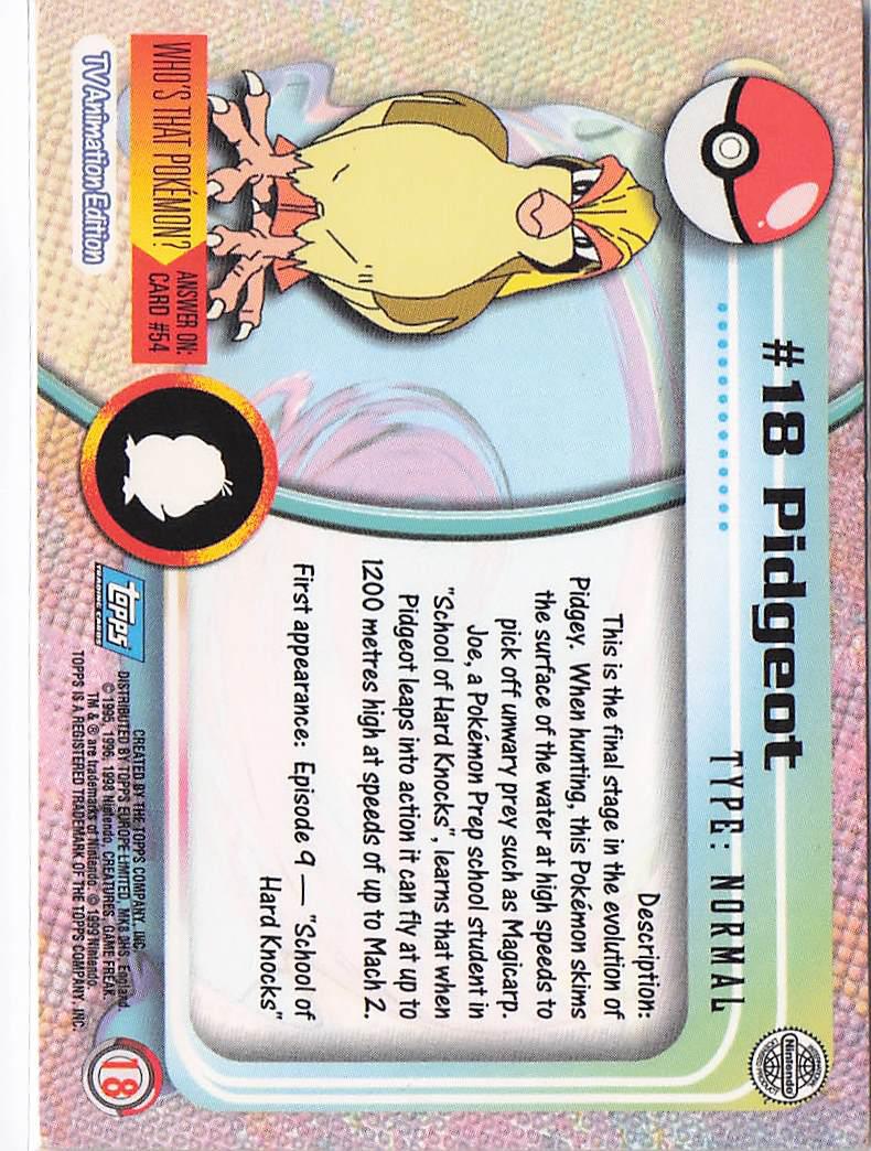Pidgeot #18 (H) - Image 2
