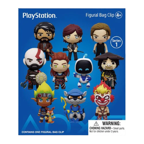 Playstation - Series 1: 3D Character Bag Clip Blind Bag