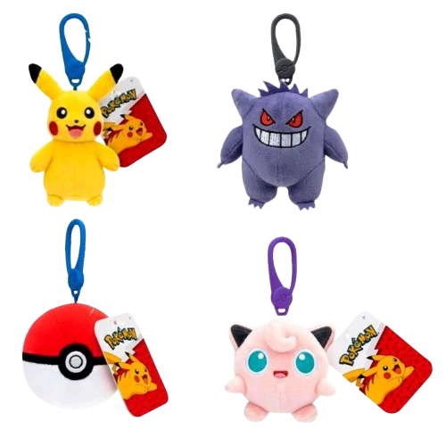 Pokemon - 3.5" Bag Clip Plush
