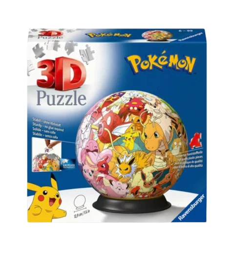 Pokemon - 3D Puzzle Ball (72 Pieces)