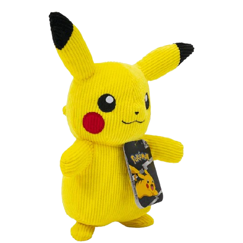 Pokemon - 8" Pikachu Corduroy Plush - Image 2