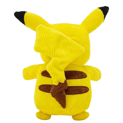 Pokemon - 8" Pikachu Corduroy Plush - Image 3
