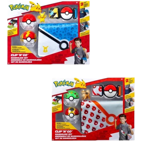Pokemon - Clip n Go Bandolier Set