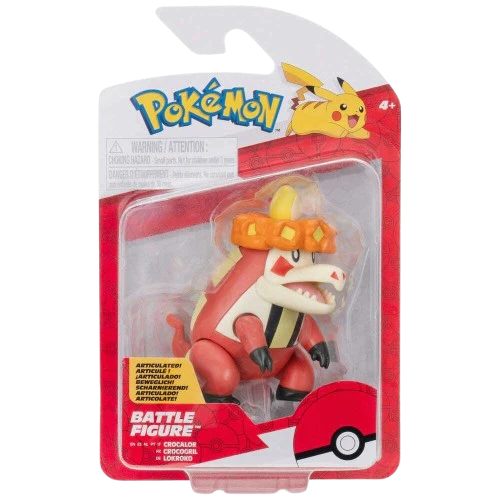 Pokemon - Crocalor Battle Figure