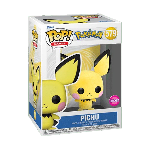Pokemon - Pichu #579 (Flocked) Funko Pop!