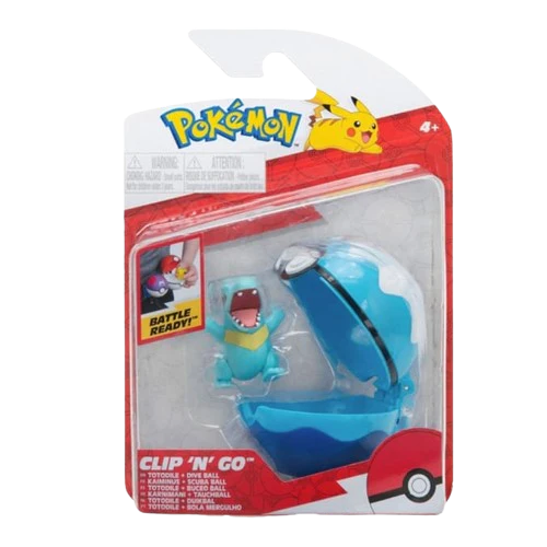 Pokemon - Totodile Clip 'N' Go Figure