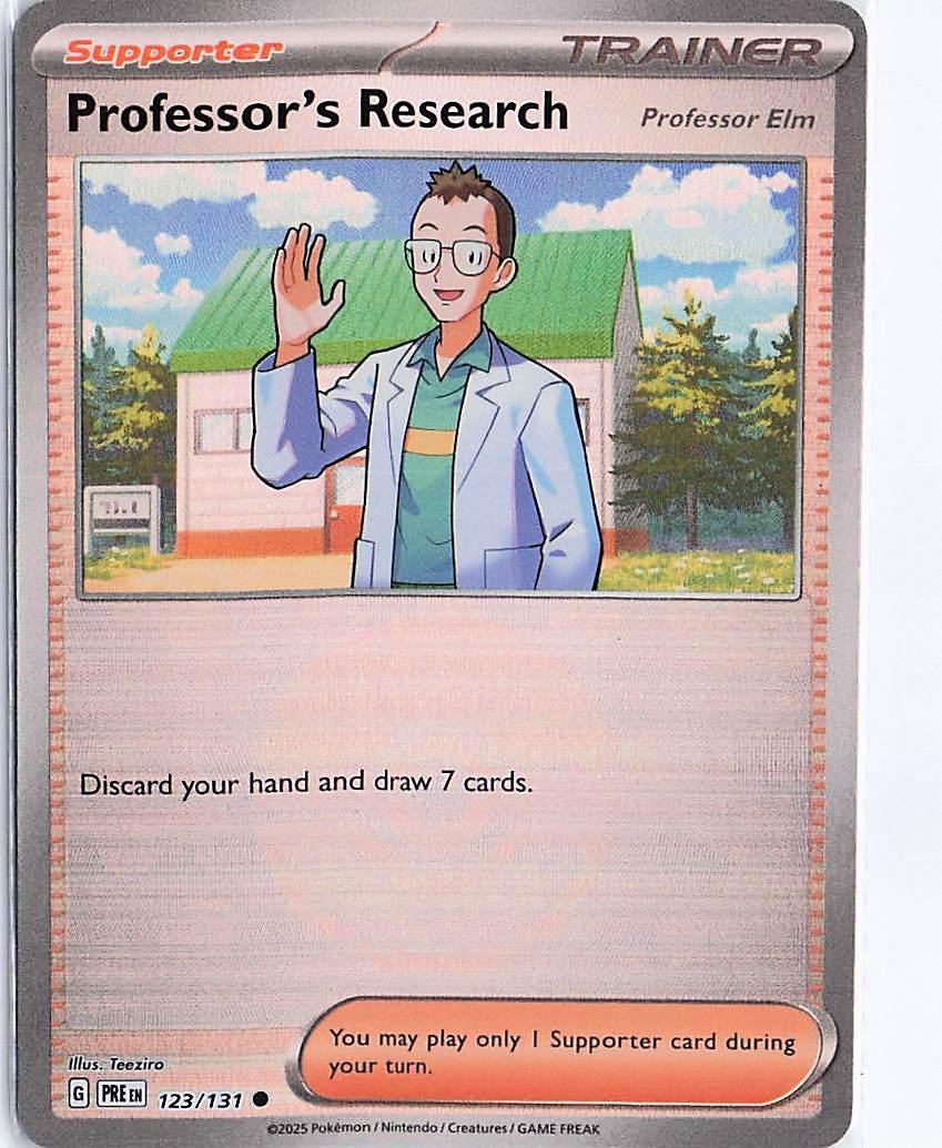 Professor’s Research 123/131 (Pokeball)
