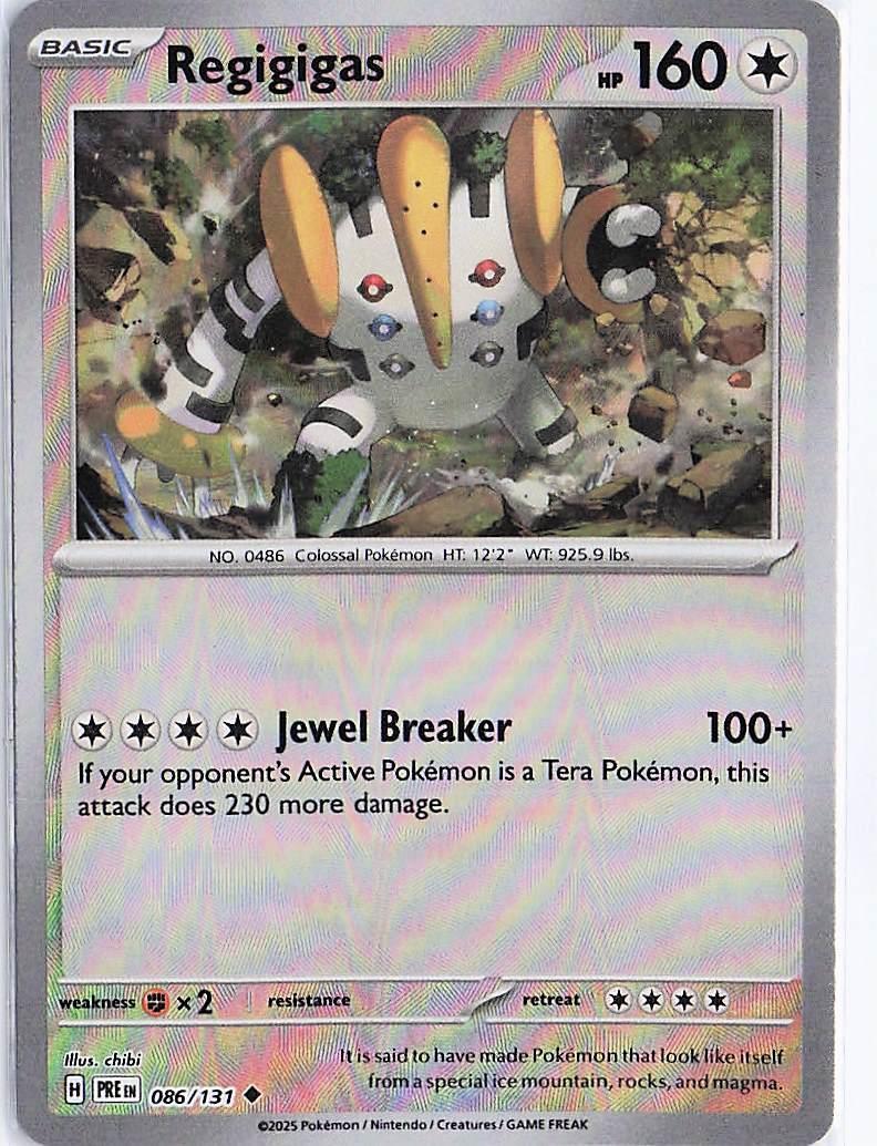 Regigigas 086/131 (Pokeball)