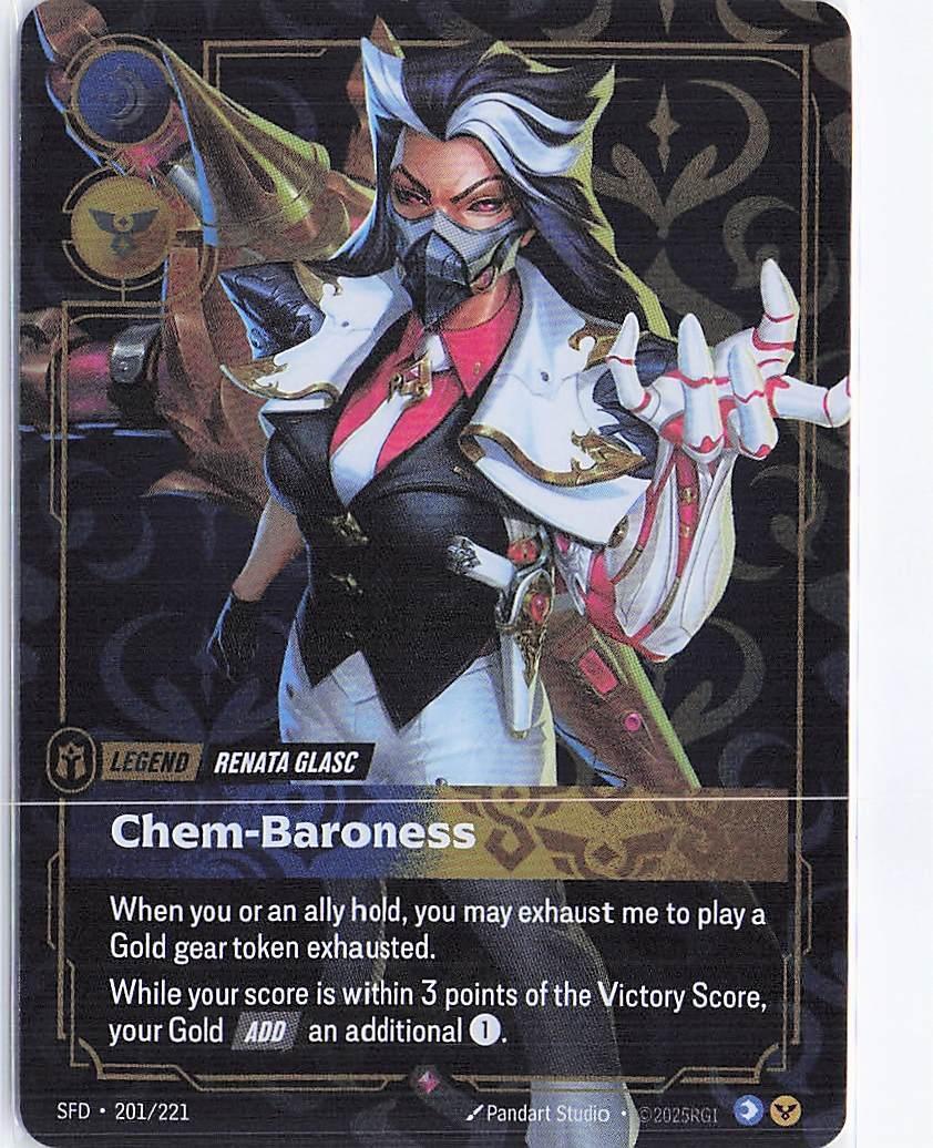 Renata Glasc, Chem-Baroness 201/221