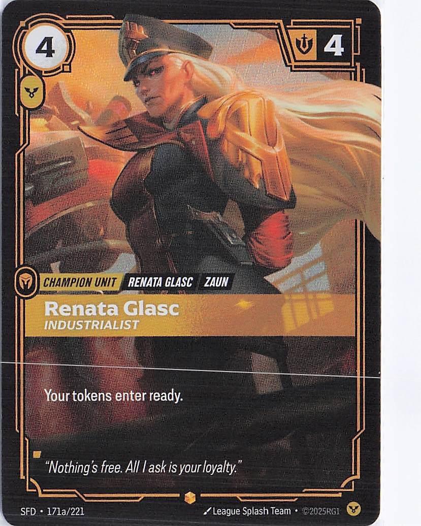 Renata Glasc, Industrialist 171a/221