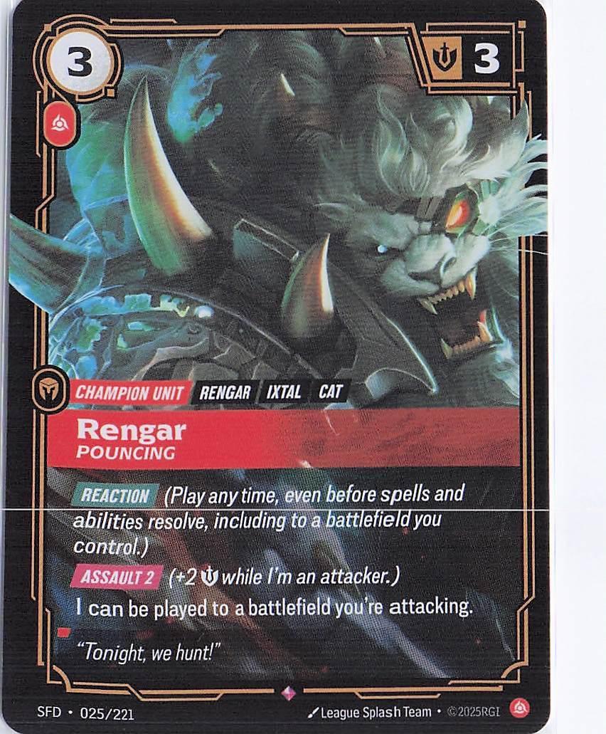 Rengar, Pouncing 025/221