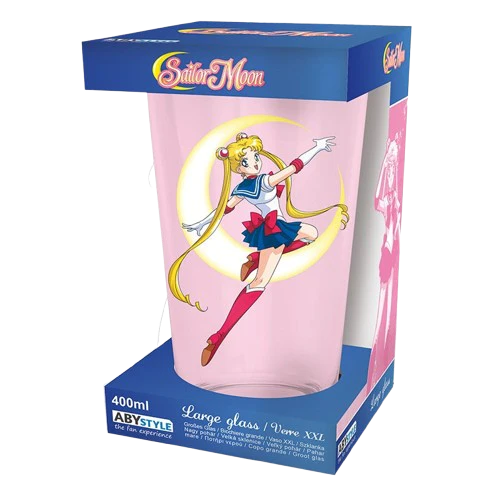 Sailor Moon - Sailor Moon Pink Glass