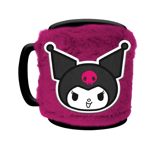 Sanrio - Cheeky Punky Kuromi Fuzzy Mug