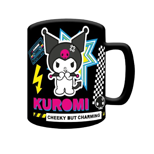 Sanrio - Cheeky Punky Kuromi Fuzzy Mug - Image 3