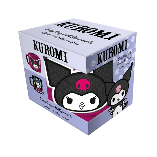 Sanrio - Cheeky Punky Kuromi Fuzzy Mug - Image 4