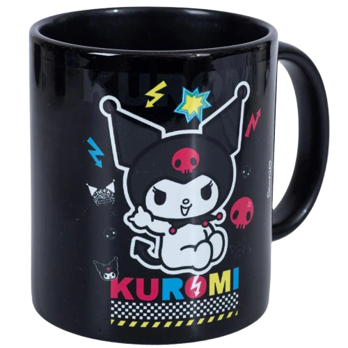 Sanrio - Kuromi CMYK Black Mug