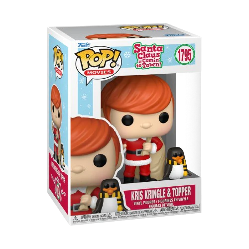 Santa Claus Is Comin' To Town - Kris Kringle & Topper #1795 Funko Pop!