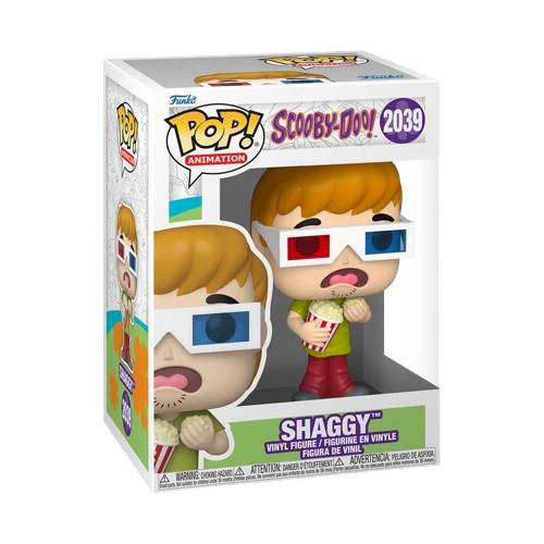 Scooby Doo - Shaggy with 3D Glasses #2039 Funko Pop!