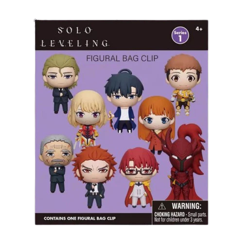 Solo Leveling - Series 1: 3D Character Bag Clip Blind Bag