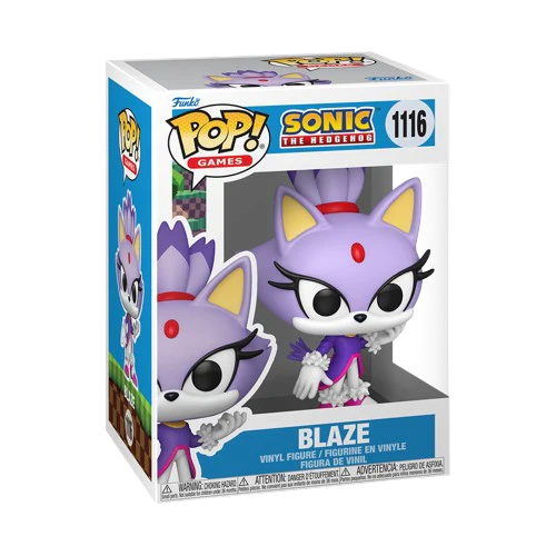 Sonic The Hedgehog - Blaze The Cat #1116 Funko Pop!
