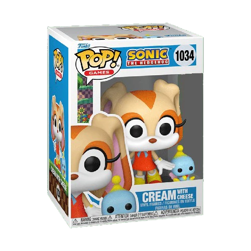 Sonic The Hedgehog - Cream with Cheese #1034 Funko Pop!