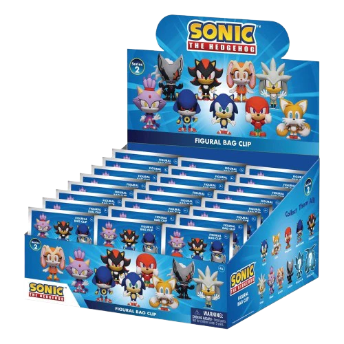 Sonic The Hedgehog - Series 2: 3D Character Bag Clip Blind Bag - Image 2