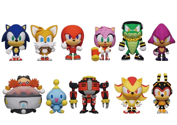 Sonic The Hedgehog - Series 3: 3D Character Bag Clip Blind Bag - Image 2