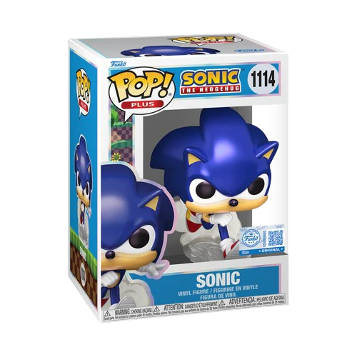 Sonic the Hedgehog - Sonic (Pearlescent) #1114 Funko Pop!