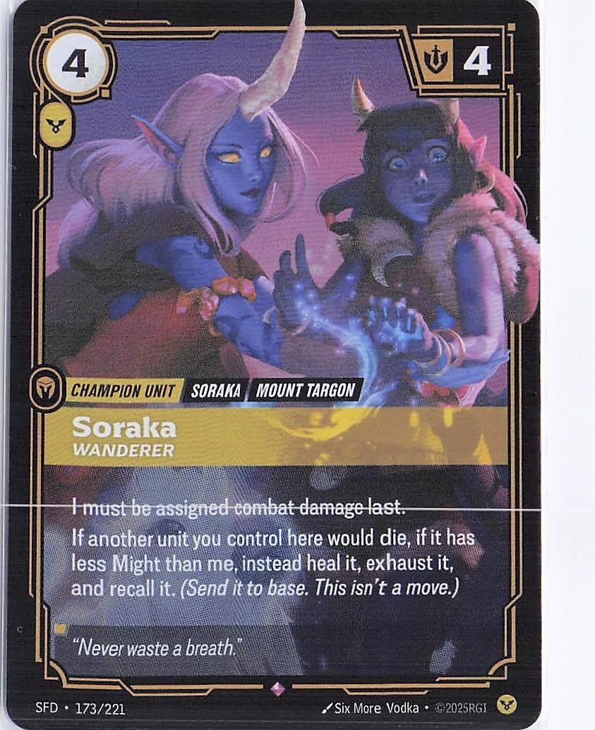 Soraka, Wanderer 173/221