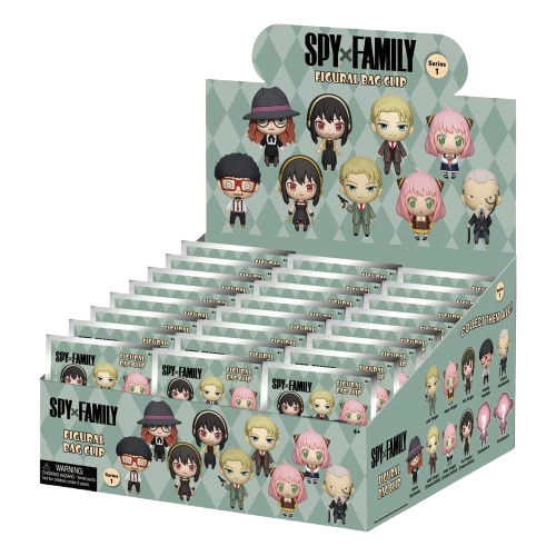 Spy x Family - Series 1: 3D Character Bag Clip Blind Bag - Image 2