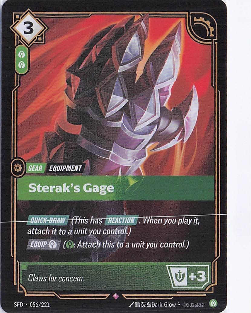 Sterak’s Gage 056/221