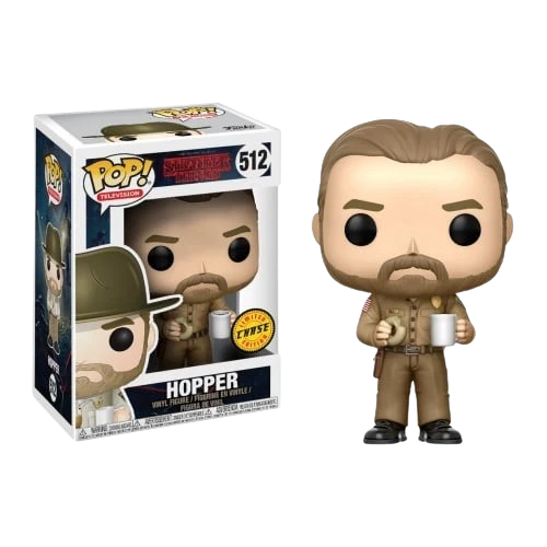 Stranger Things - Hopper with Donut #512 Funko Pop! - Image 3