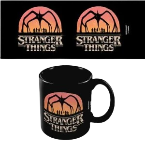 Stranger Things - Logo Black Pod Mug