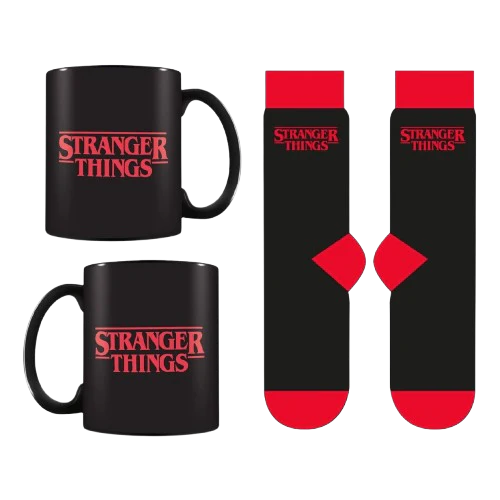 Stranger Things - Logo Mug & Sock Set - Image 2