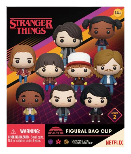 Stranger Things - Series 2: 3D Character Bag Clip Blind Bag
