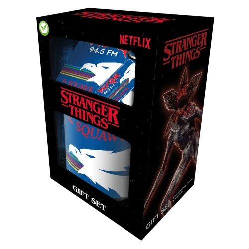 Stranger Things - WSQK Mug, Coaster & Keychain Gift Set
