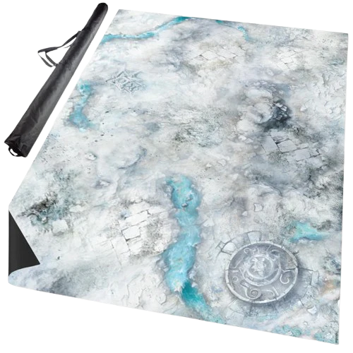 Terraincrate - Snowfield Fantasy Battle Mat 60"x40"