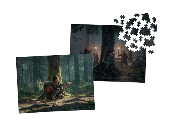 The Last of Us: Part II - 2-Sided Jigsaw Puzzle Deluxe (1000 Pieces) - Image 2