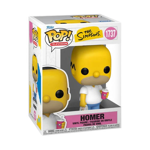 The Simpsons - Homer Simpson with Krusty Burger #1737 Funko Pop!